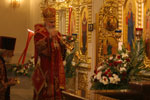 Архиепископ Вениамин. Пасхальное праздничное ночное богослужение. Фото В. Беликова