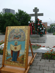 Фото, Владивосток, молебен на месте захоронения Н. Н. Муравьева-Амурского