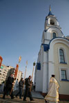 Фото Владимира Якимова. Освящение храма в Арсеньеве. Антипасха.