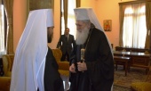 Митрополит Волоколамский Иларион встретился со Святейшим Патриархом Болгарским Неофитом