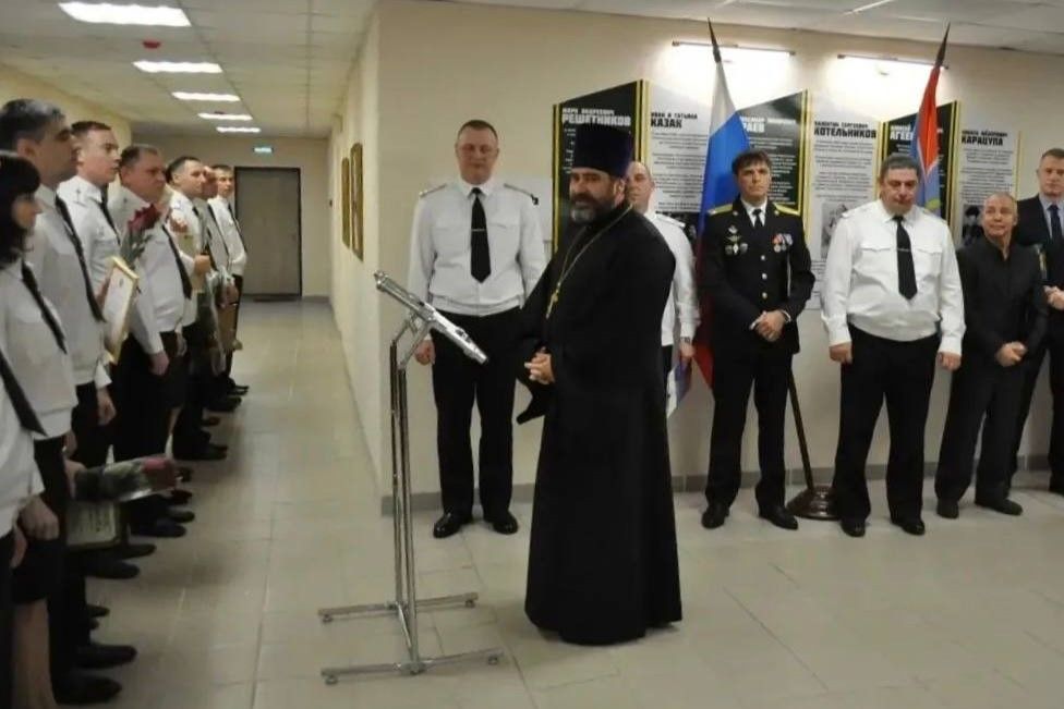 Протоиерей Андрей Машанов поздравил уссурийских пограничников с юбилеем