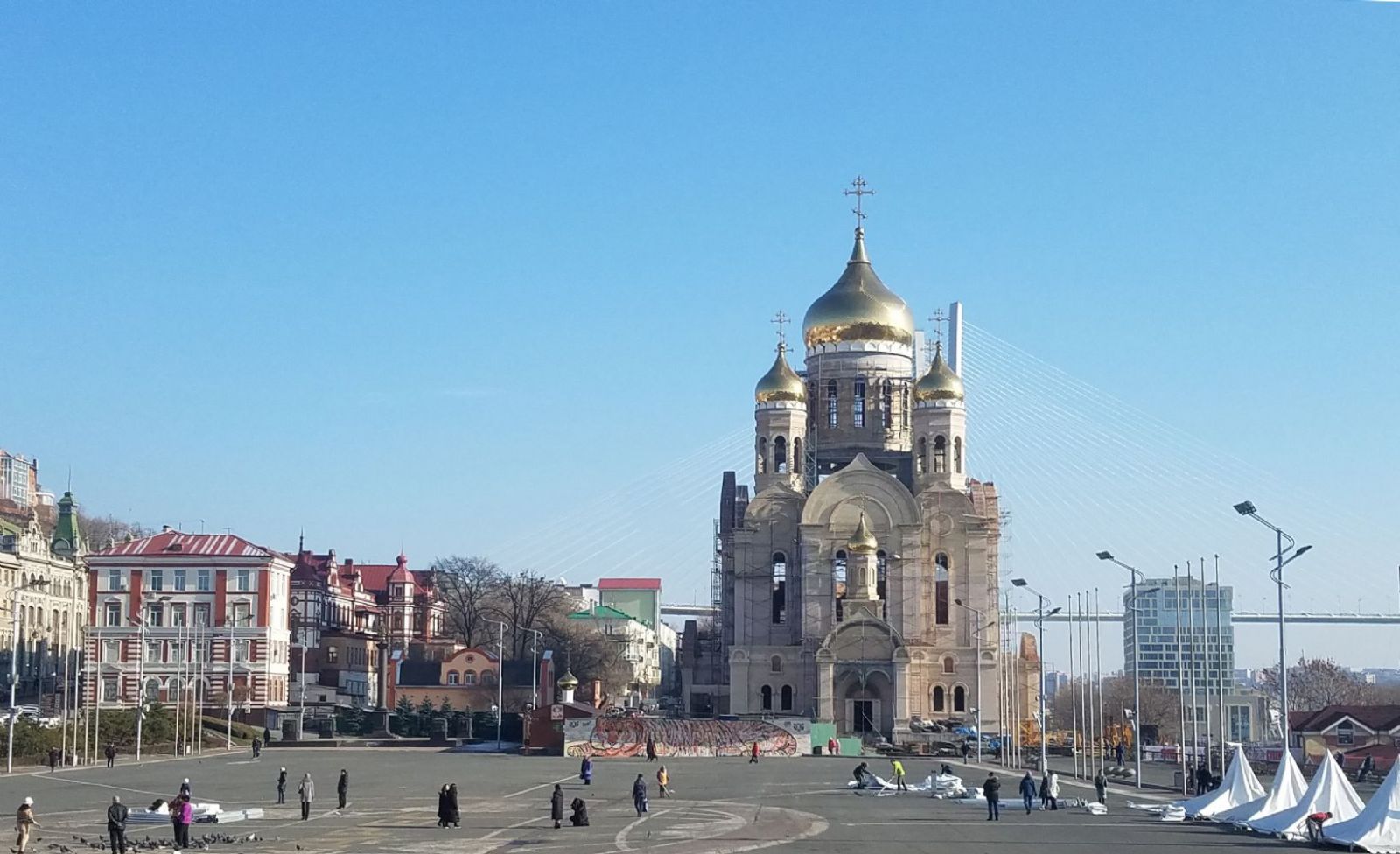 площади владивостока