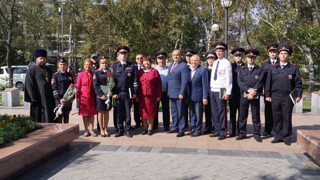 Cостоялось приведение к присяге сотрудников Управления внутренних дел по городу Владивостоку