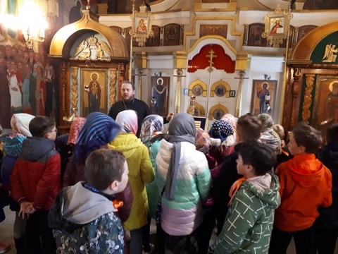 Экскурсия учащихся гимназии №2 в храм Иоанна Кронштадтского