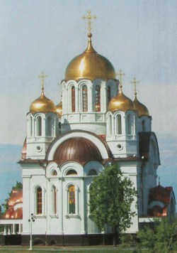 Фото. Эскиз православного храма на о. Русский