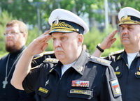Крейсер «Варяг» встретили во Владивостоке