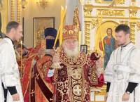 Диаконской хиротонией отмечен день рождения митрополита Вениамина