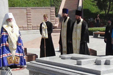 Духовенство, власти города и общественность возложили цветы к памятнику графу Муравьеву-Амурскому