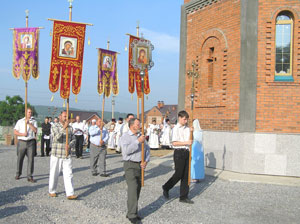 Фото. Спасск-Дальний. Крестный ход в день освящения Вознесенского храма