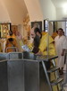 Впервые в  Успенском храме совершили крещальную литургию