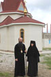 Первое архиерейское богослужение в храме монастырского подворья