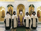 Избранные Священным Синодом епископами Русской Православной Церкви клирики возведены в сан архимандрита