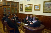 Председатель ОВЦС встретился с послом Словении и председателем Общества «Словения-Россия»