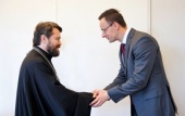 Председатель Отдела внешних церковных связей встретился с министром иностранных дел Венгрии
