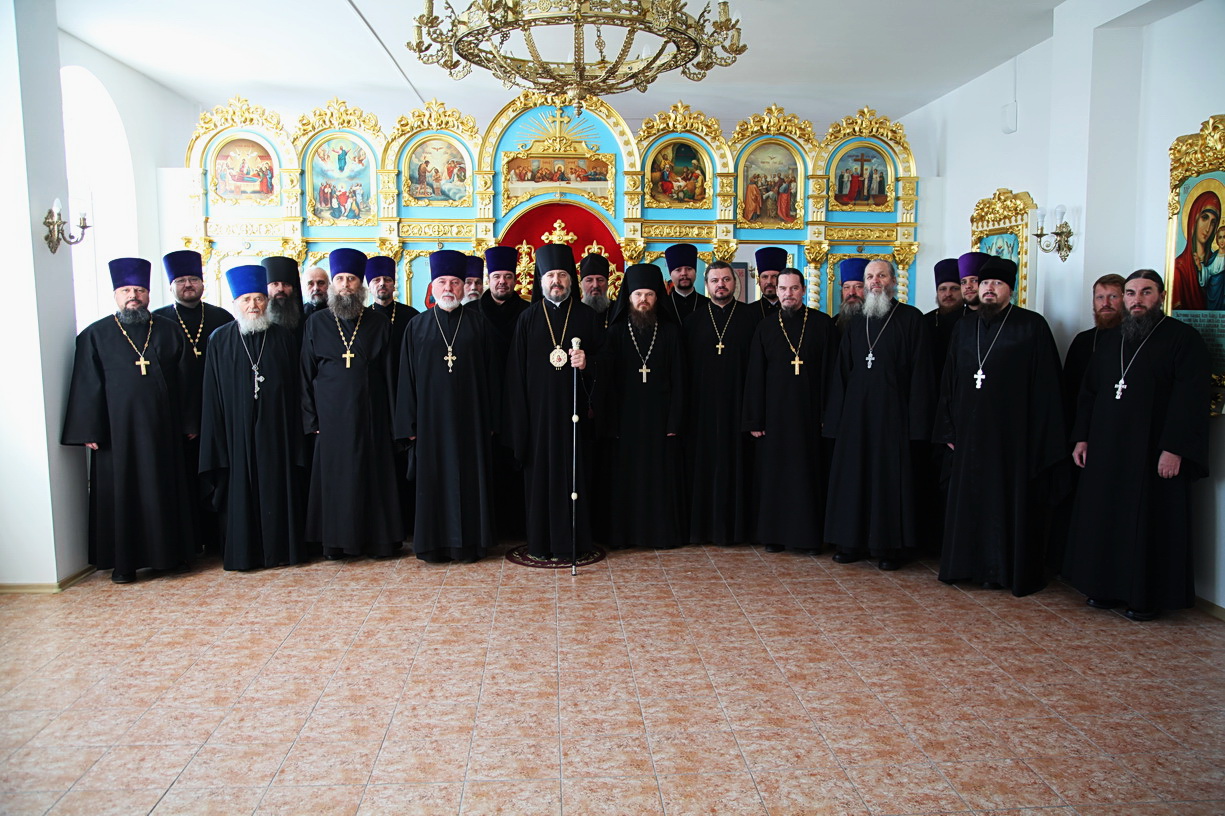  В Казанском Кафедральном соборе прошло годовое епархиальное собрание