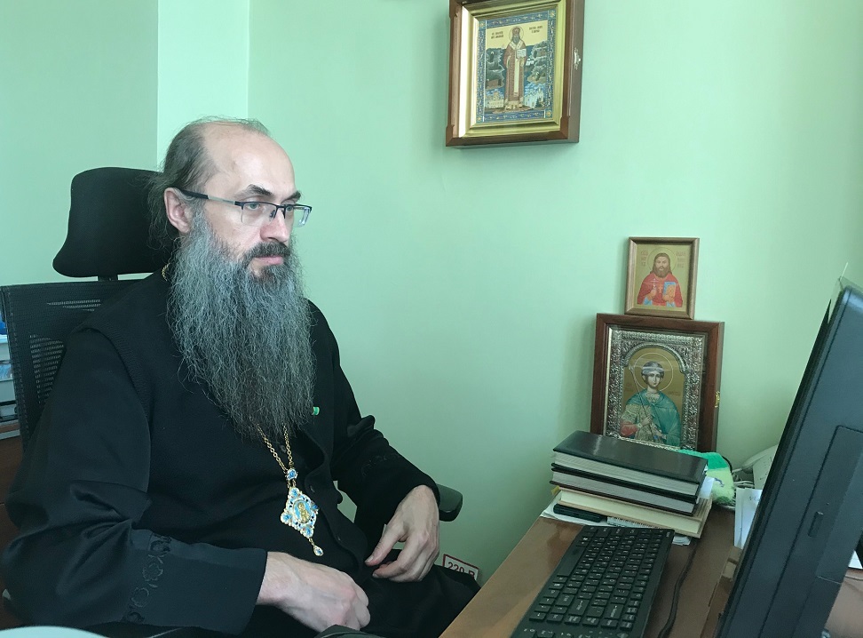 Епископ Уссурийский Иннокентий провел онлайн-совещание с настоятелями