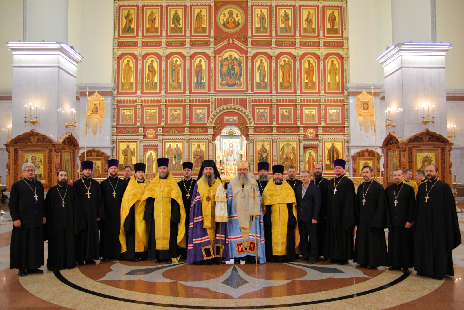 Клирик епархии принял участие в сборах военного духовенства Восточного военного округа