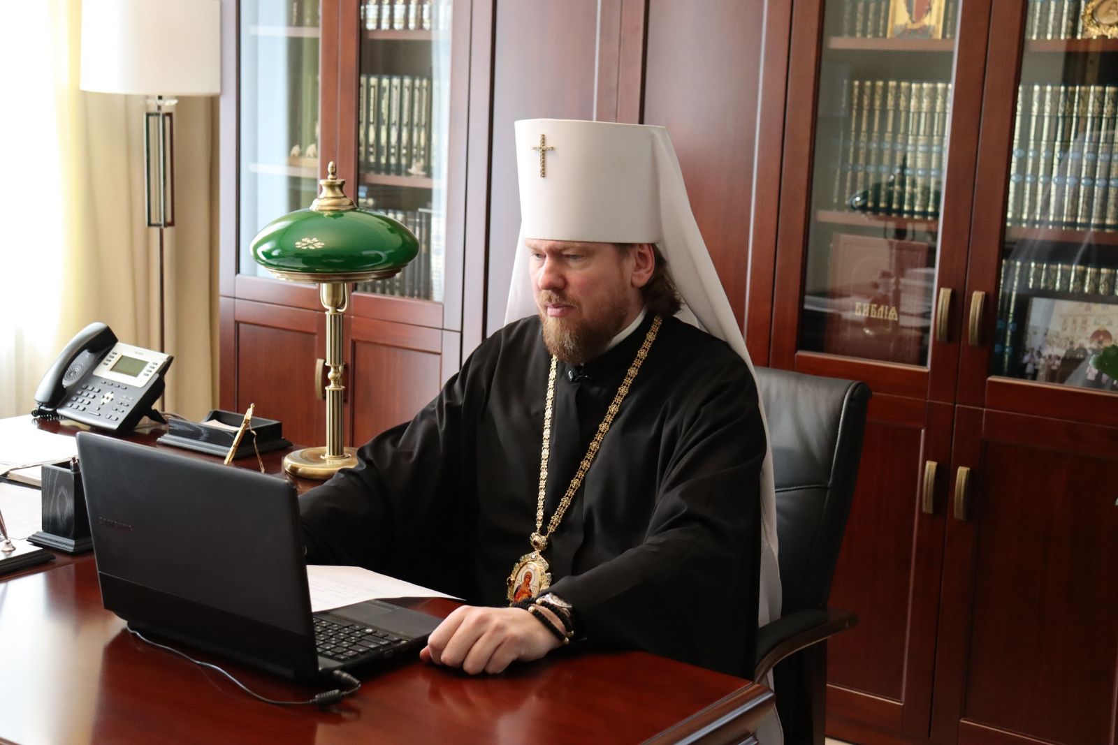 Митрополит Владимир принял участие в круглом столе «Монашеские добродетели как средоточие монашеского подвига»