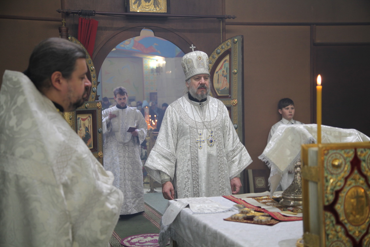 В неделю 31-ю по Пятидесятнице, по Богоявлении, епископ Находкинский и Преображенский Николай совершил Божественную литургию.