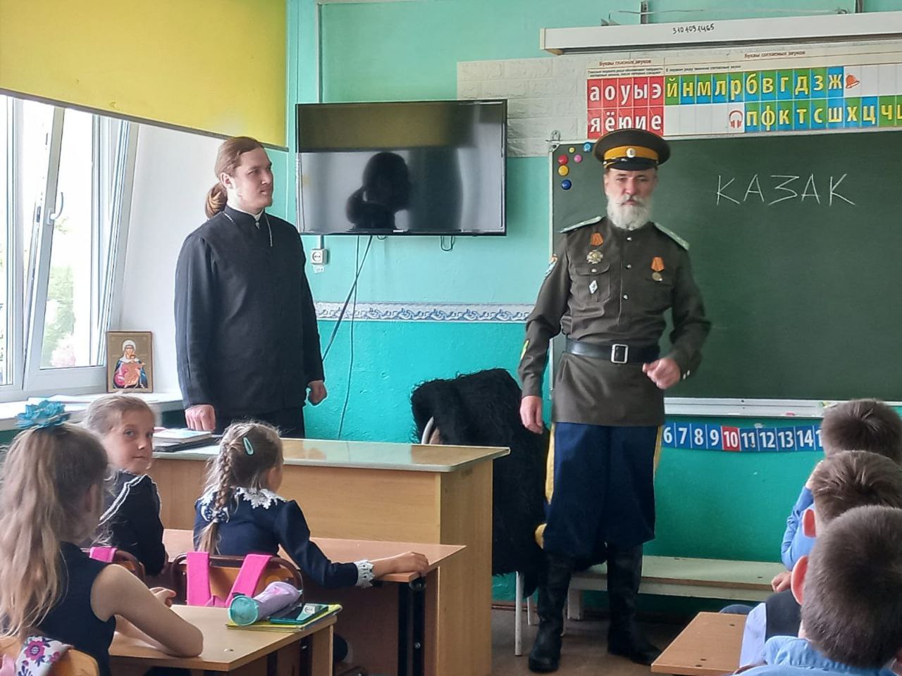 Первое установочное занятие в МБОУ школы с. Чернышевка (+ Фото)