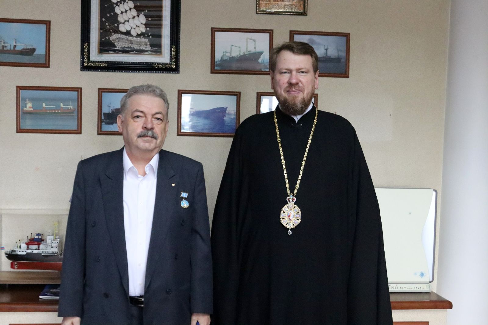 Благотворитель Владивостокской епархии Владимир Шастин удостоен высшей епархиальной награды