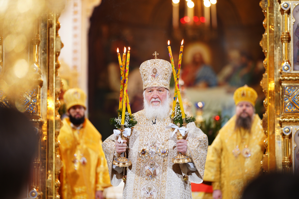 Слово Святейшего Патриарха Кирилла после великой вечерни в праздник Рождества Христова