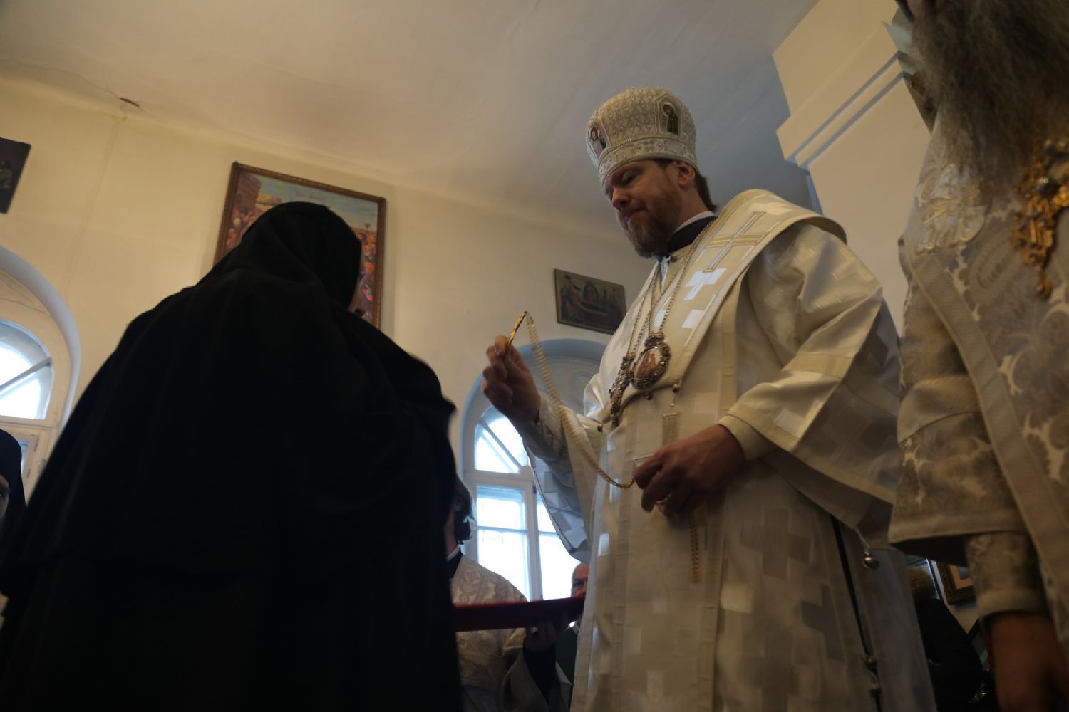Митрополит Владимир возвел в сан игумении монахиню Иоанну (Польянову)