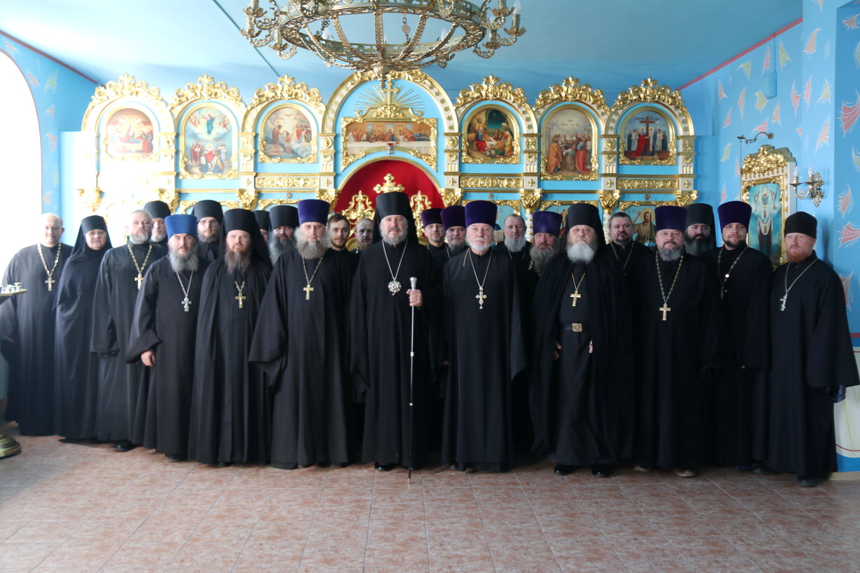 Епископ Находкинский и Преображенский Николай возглавил годовое епархиальное собрание духовенства Находкинской епархии.