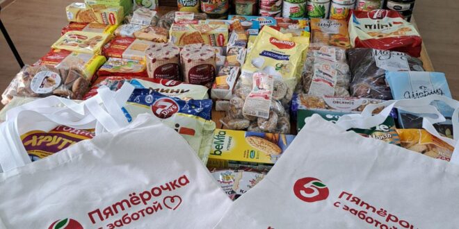 Владивостокская епархия и Банк еды «Русь» продолжают совместный благотворительный проект