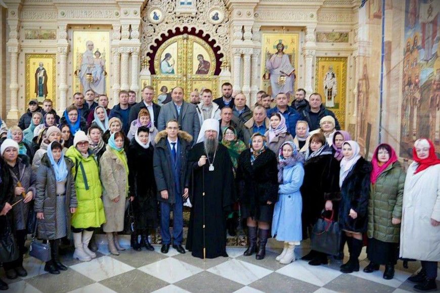 Правящий архиерей встретился с представителями Минлесхоз Приморья