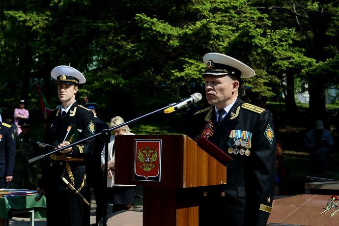 Иерей Виталий Шаркеев принял участие в торжественном мероприятии в честь Дня пограничника.
