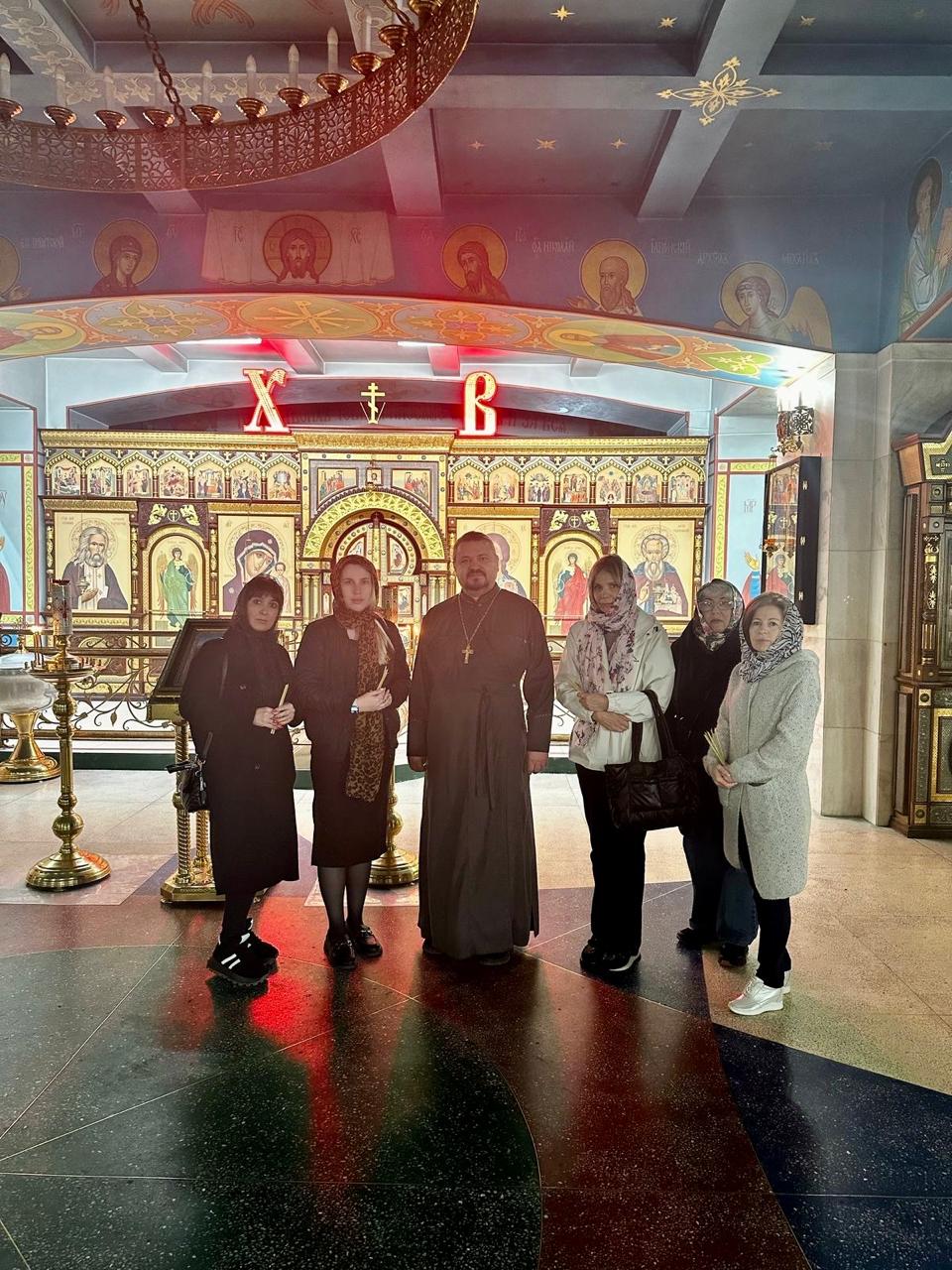 Экскурсия в Храм для семей участников СВО.