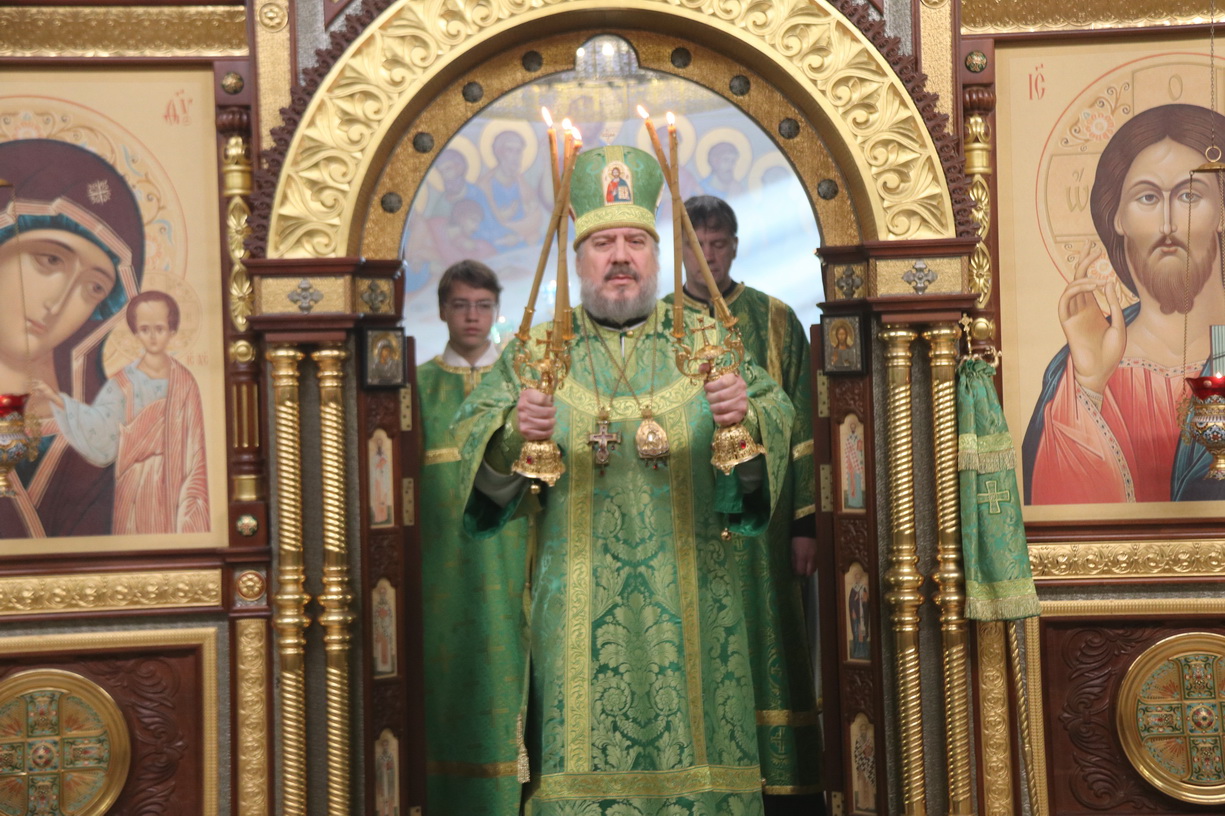 17 февраля, в день памяти святого преподобного Исидора Пелусиотского и преподобного Николая, игумена Студийского епископ Находкинский и Преображенский Николай совершил Божественную литургию в Казанском Кафедральном соборе.