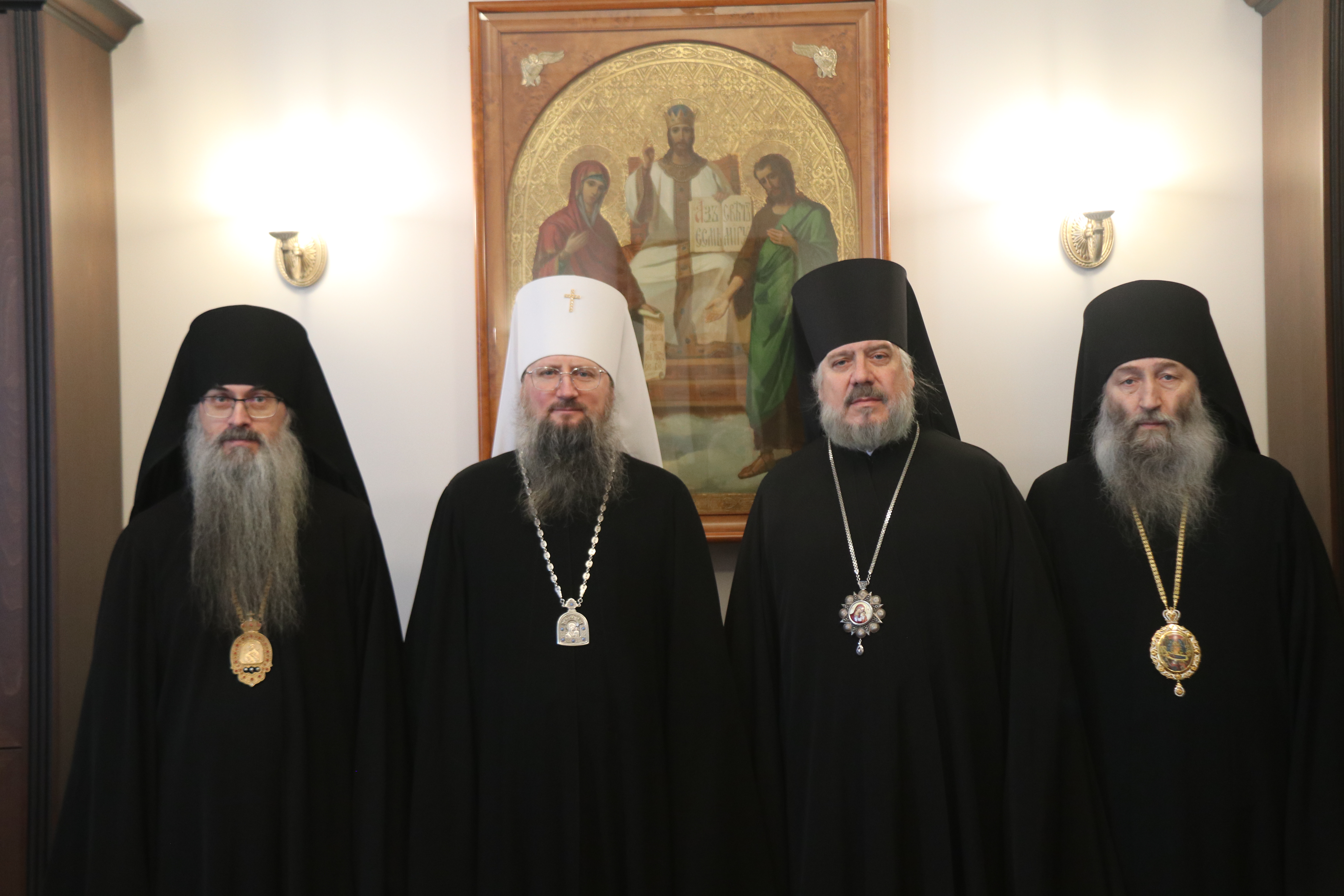 В Епархиальном управлении состоялся первый в этом году Архиерейский совет.