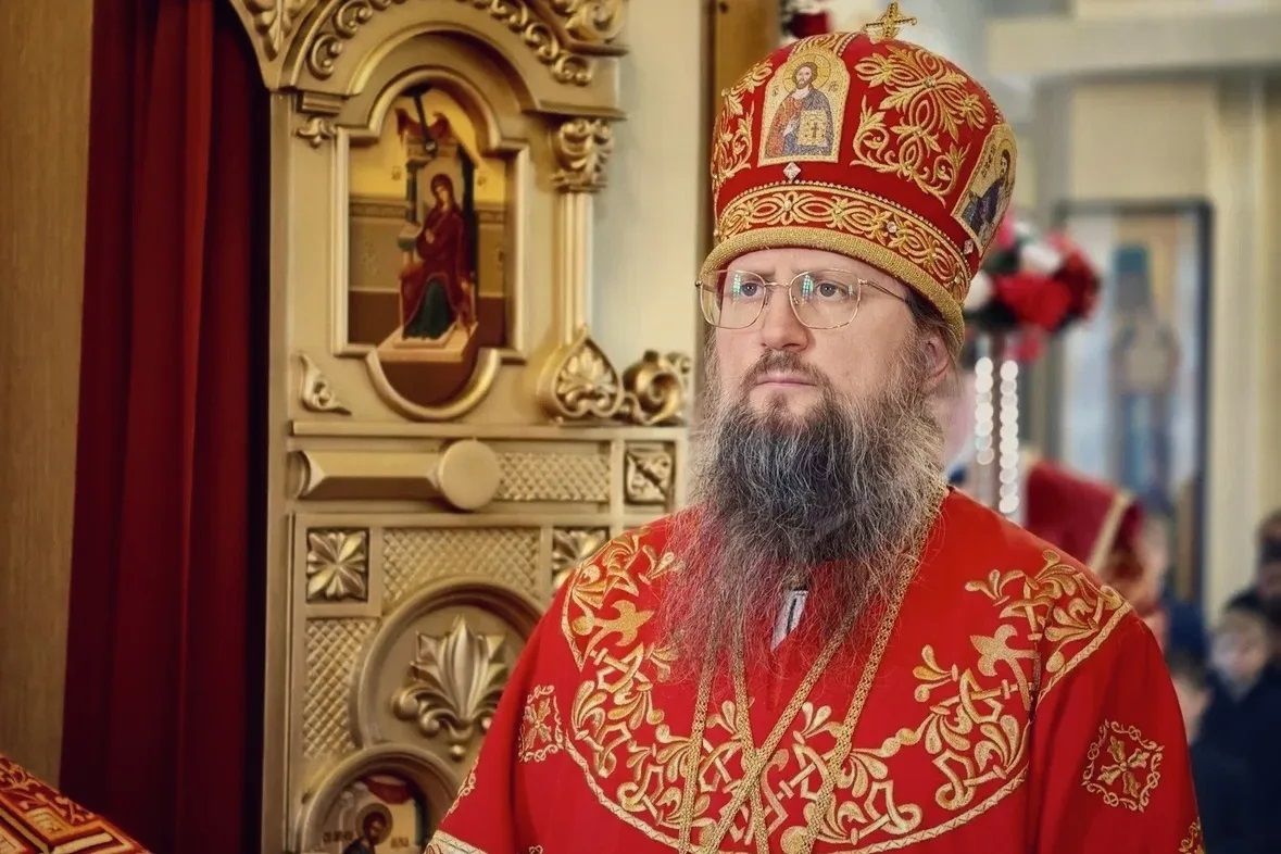 Литургию в храме свв. равноапостольных Кирилла и Мефодия совершил митрополит Павел